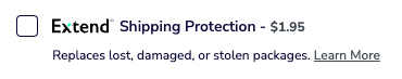 Opt-In Shipping Protection